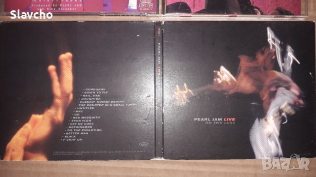 Компакт дискове на - Pearl Jam - Ten 1992/Pearl Jam - Live On Two Legs, снимка 7 - CD дискове - 43025184