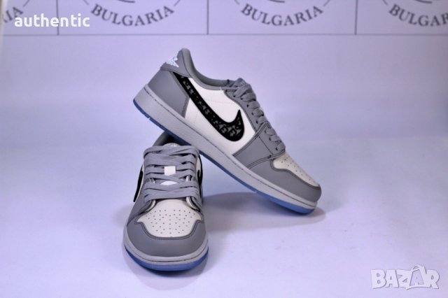 Nike Air Jordan 1 x DIOR Low Мъжки Дамски Маратонки, снимка 8 - Маратонки - 34961005