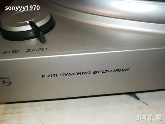 PHILIPS F7111-MADE IN BELGIUM-ВНОС SWISS 2911231658, снимка 14 - Грамофони - 43200613