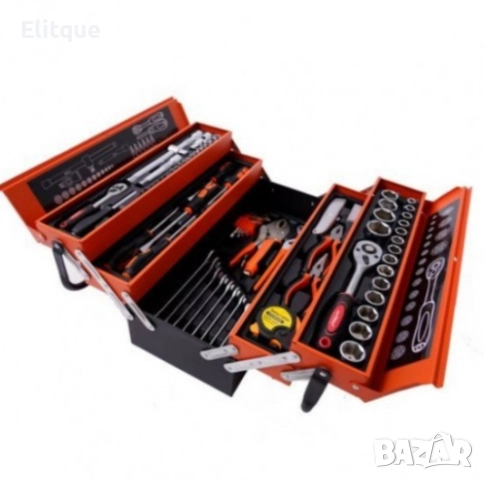 Комплект инструменти 147 бр. в метален куфар