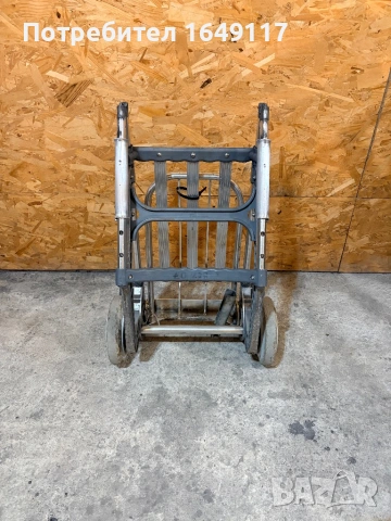 Ръчна количка алуминиева/сгъваема/багажна/товарна с натоварване до 125кг, снимка 8 - Друго търговско оборудване - 53271029