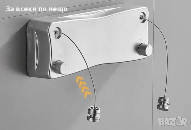 Прибиращо се въже за сушене, снимка 4 - Сушилници - 44854654