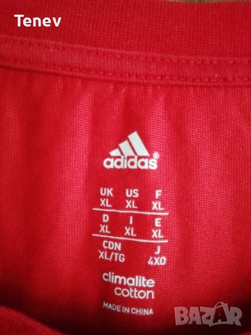 Bayern Munich Adidas оригинална памучна тениска Байерн Мюнхен XL, снимка 5 - Тениски - 43350548