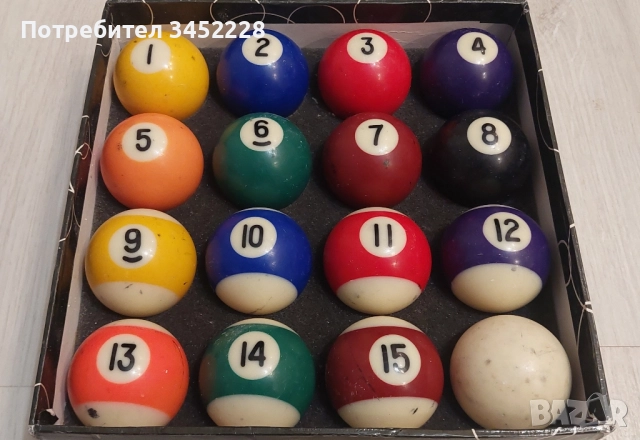 топки за билярд за ценители , снимка 2 - Други игри - 52528519