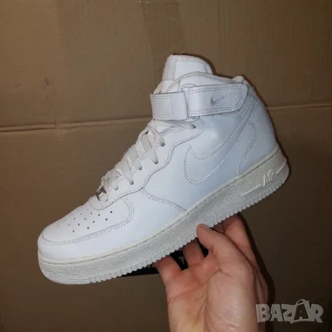 NIKE AIR FORCE 1 MID номер 43,5-44 оригинални маратонки , снимка 17 - Маратонки - 48286377