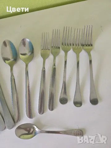 Прибори за хранене,  вилици,  лъжици,   ножове, снимка 3 - Прибори за хранене, готвене и сервиране - 49661152
