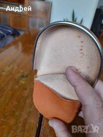 Старо кожено портмоне #2, снимка 7 - Антикварни и старинни предмети - 40757242