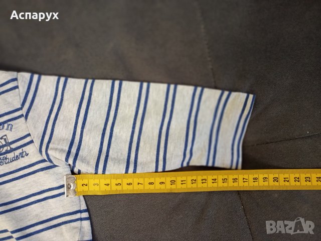 Бебешка памучна блузка с дълъг ръкав DISNEY 9 месеца, снимка 5 - Бебешки блузки - 43091590