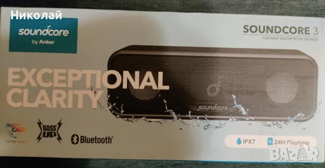 Блутут колонка Anker soundcore 3