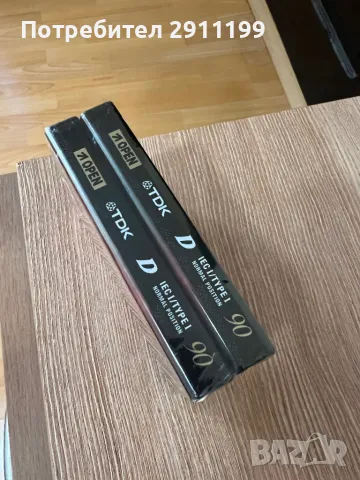 Аудио касета TDK D90, 2бр., снимка 4 - Други - 49038804