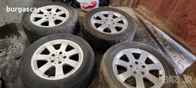 Алуминиеви джанти Mercedes E220 W211 16цола - 400лв, снимка 7 - Гуми и джанти - 52186583