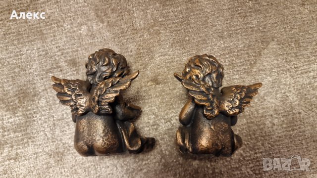 Комплект разкошни ангелчета, снимка 5 - Декорация за дома - 43245189