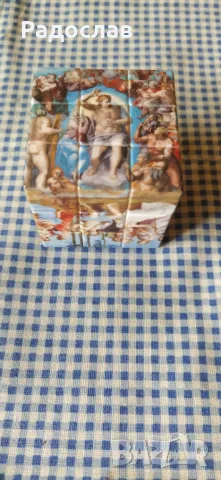 Сувенир Рубик куб Ватикански музей musei Vaticani, снимка 2 - Арт сувенири - 48049144