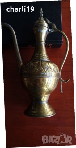 старинен бронзов сервиз от османската империя , снимка 3 - Антикварни и старинни предмети - 32782582