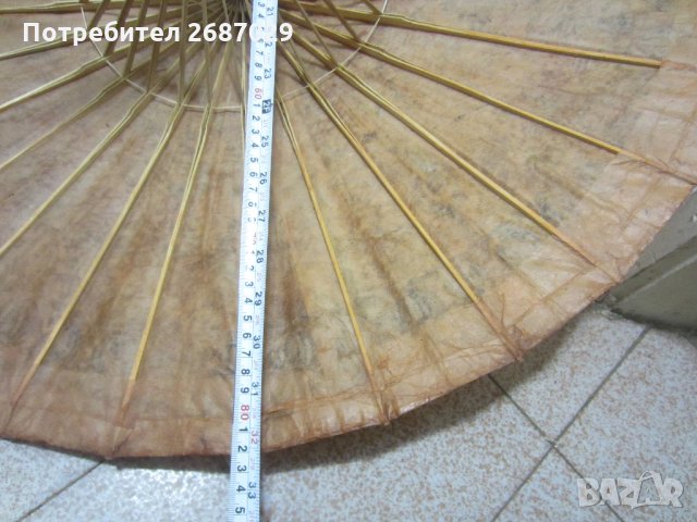Япония / Китай Азия чадър. хартия дърво, дракон феникс, снимка 5 - Други - 28958723