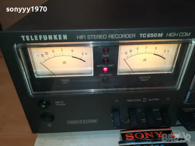 TELEFUNKEN TC650M HIGH COM-ВНОС SWISS 0405251647LNWC, снимка 9 - Декове - 50153251