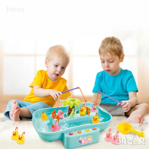 Ваничка с вода за лов на патета 🦆