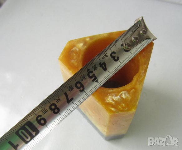  каталин: моливник, цвят кехлибар, сапунерка, кутия, кутии, снимка 4 - Антикварни и старинни предмети - 28885626