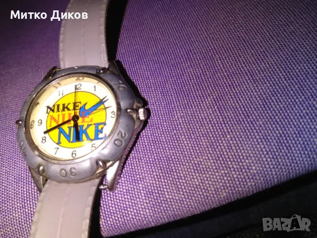 Часовник Найк работещ точно отличен нова каишка, снимка 3 - Мъжки - 49576284