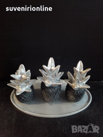 Декоративен комплект ананас, снимка 2 - Декорация за дома - 35421820