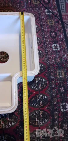 бяла керамична мифка с 2 отделения, снимка 6 - Аксесоари за кухня - 47671709