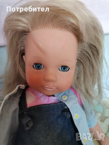 Кукла Gotz с раница , снимка 2 - Кукли - 52120369