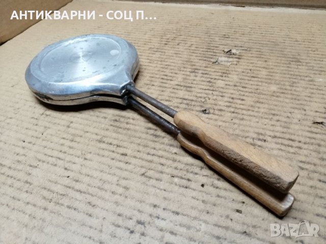 Стар Соц Гофретник. , снимка 4 - Антикварни и старинни предмети - 39521799