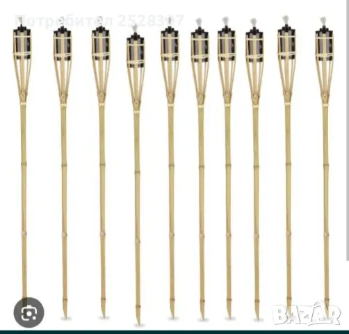 Нови бамбукови факли, снимка 5 - Други - 48955542