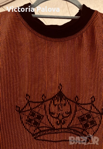Стилна блуза-туника с бродирана корона , снимка 7 - Блузи с дълъг ръкав и пуловери - 52714475