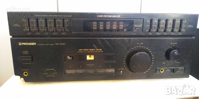 Стерео усилвател Pioneer SA-1520, снимка 6 - Ресийвъри, усилватели, смесителни пултове - 43019822