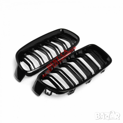 Черни двойни бъбреци решетки пиано лак за БМВ 3-та серия Ф30 Ф31 / BMW F30 F31 2011 - 2018, снимка 4 - Аксесоари и консумативи - 36528320