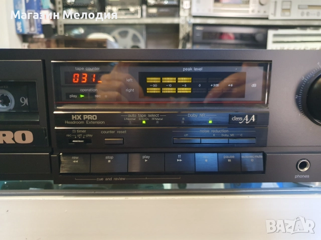 Касетен дек Technics RS-B505 В отлично техническо и визуално състояние., снимка 4 - Декове - 41332049