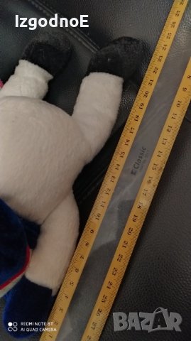 Лот плюшени играчки Мишле Амек и снежен човек , снимка 2 - Плюшени играчки - 38349548