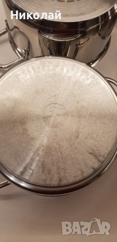 4 тенджери Cr-Ni стомана, снимка 9 - Съдове за готвене - 52517312