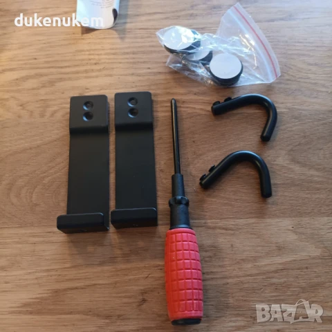 Закачалка за врата, 8 куки, без пробиване, за врати до 2 см, снимка 11 - Закачалки - 50483046