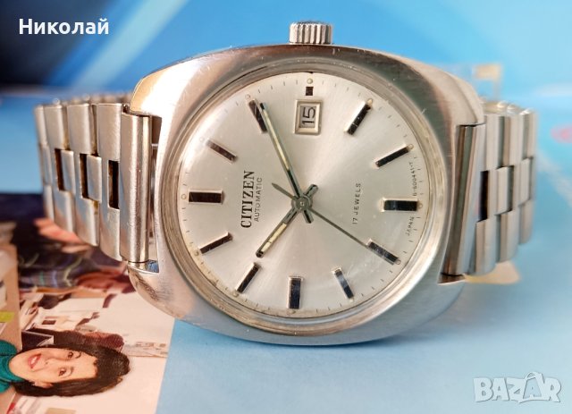 CITIZEN automatic cal.6000, 17j- мъжки часовник , снимка 4 - Мъжки - 42100308