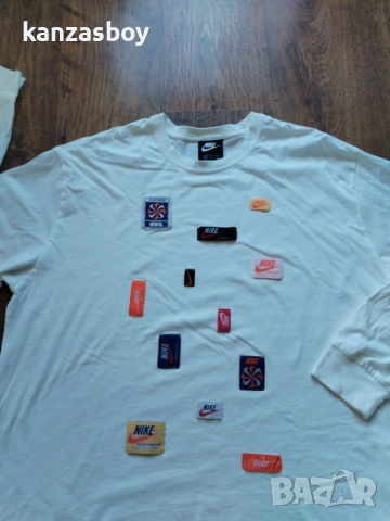 Nike Sportswear Logo - страхотна мъжка блуза 2ХЛ, снимка 4 - Блузи - 53047260