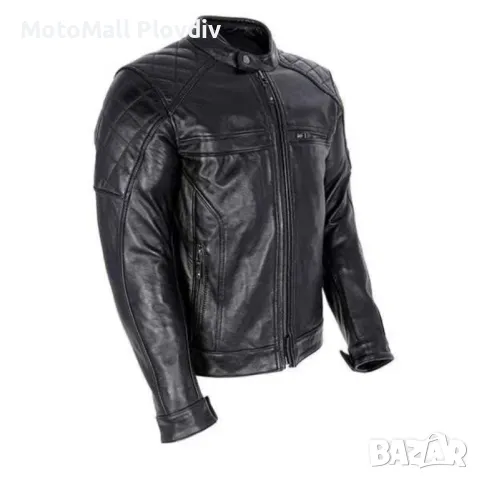 Кожено яке Oxford Route 73 2.0 мото мотор чопър турър скутер, снимка 2 - Аксесоари и консумативи - 49162511