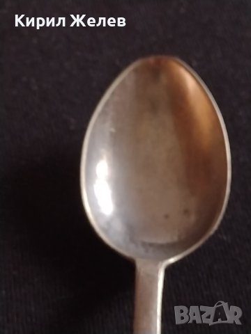 Лъжичка за кафе ,чай стара с печат DEARDEN RICHMOND E P N S за КОЛЕКЦИЯ ДЕКОРАЦИЯ БИТОВ КЪТ 31662, снимка 3 - Други ценни предмети - 43813395