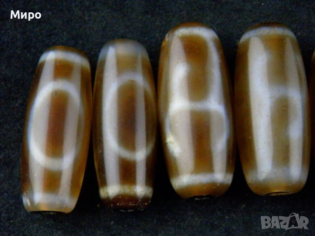 7 БР. ТИБЕТ НЕПАЛ ХИМАЛАИ АХАТ ДЗИ МЪНИСТА ЩАСТИЕ И ДОБЪР КЪСМЕТ, снимка 7 - Други - 40785911