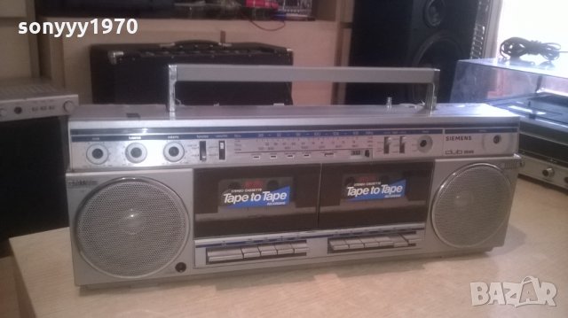 SIEMENS CLUB RM-818, снимка 4 - Радиокасетофони, транзистори - 26746575