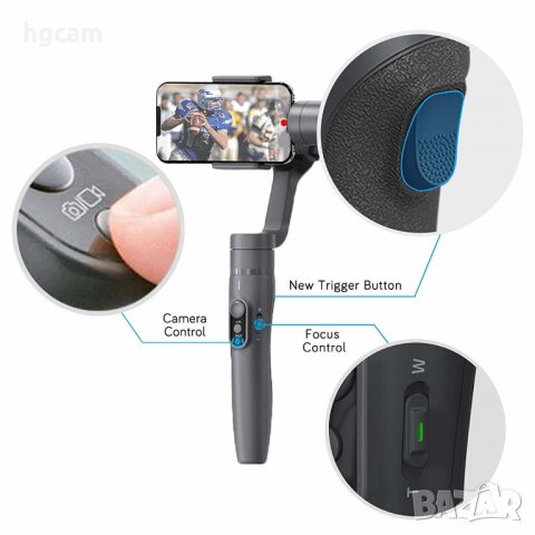 Стабилизатор FeiYu Vimble 2, Три осов, снимка 5 - Селфи стикове, аксесоари - 28098222