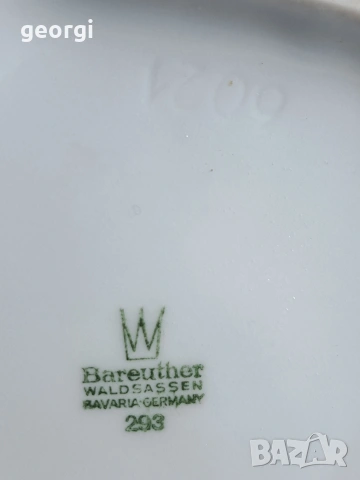 немска порцеланова ваза Bareuther 32/3, снимка 6 - Вази - 53123742