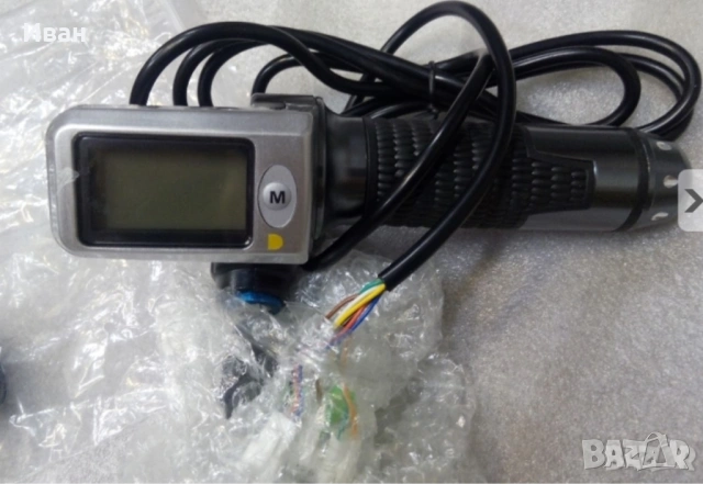 Масур за газ електрически скутер, велосипед 48V, 36V, 60V и 24V , снимка 4 - Части - 53135401