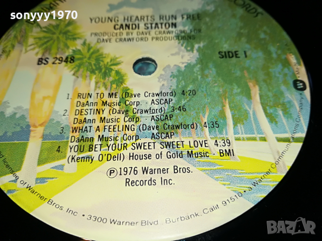 SOLD OUT-CANDI STATON WARNER BROS USA-ENGLAND 1204222016, снимка 3 - Грамофонни плочи - 36436957