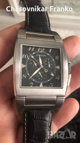 Уникален Montblanc оригинален дизайн елегантен стилен марков часовник, снимка 1