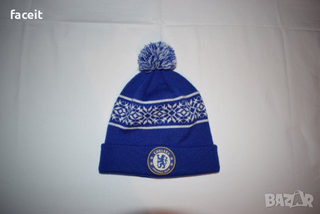 Chelsea FC - Official product - Страхотна зимна шапка - 100% ориг. / Челси / Футболна