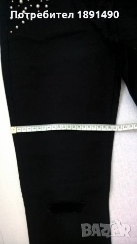 Ново черно дънки ''H&M", снимка 11 - Дънки - 26232912