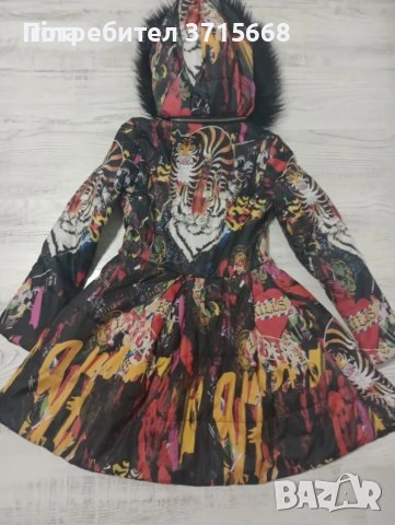 Дамско Яке Шушляк малко над коляното , снимка 5 - Якета - 51914598