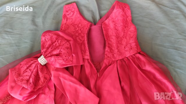 Червени рокли за 2-ра година снимки, снимка 5 - Бебешки рокли - 43265268